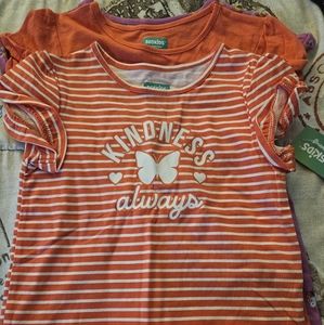 4 little girl shirts